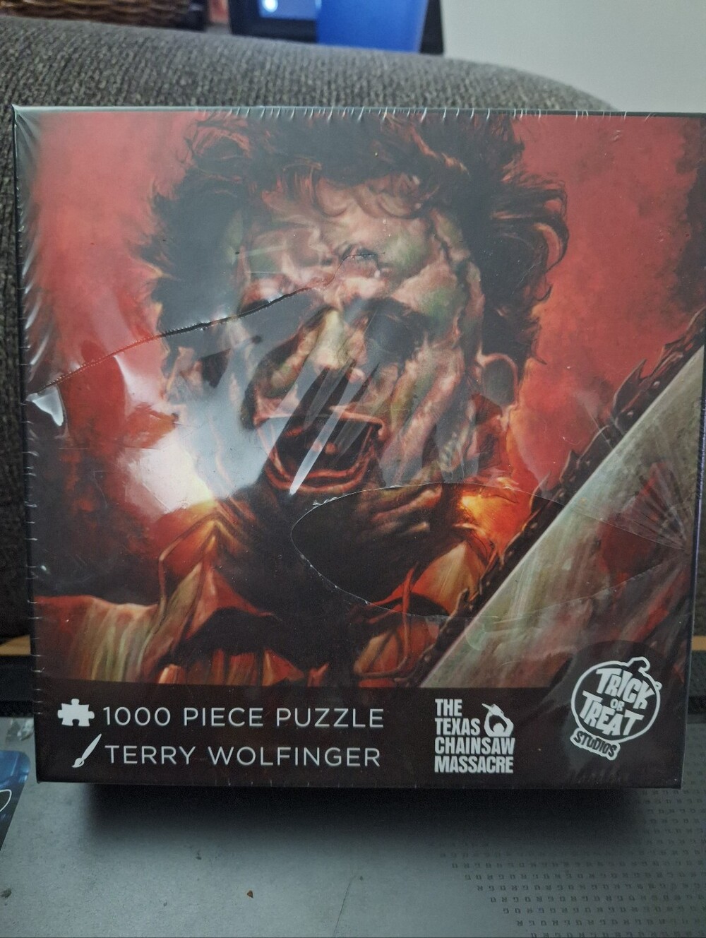 Leather Face Horror Puzzle